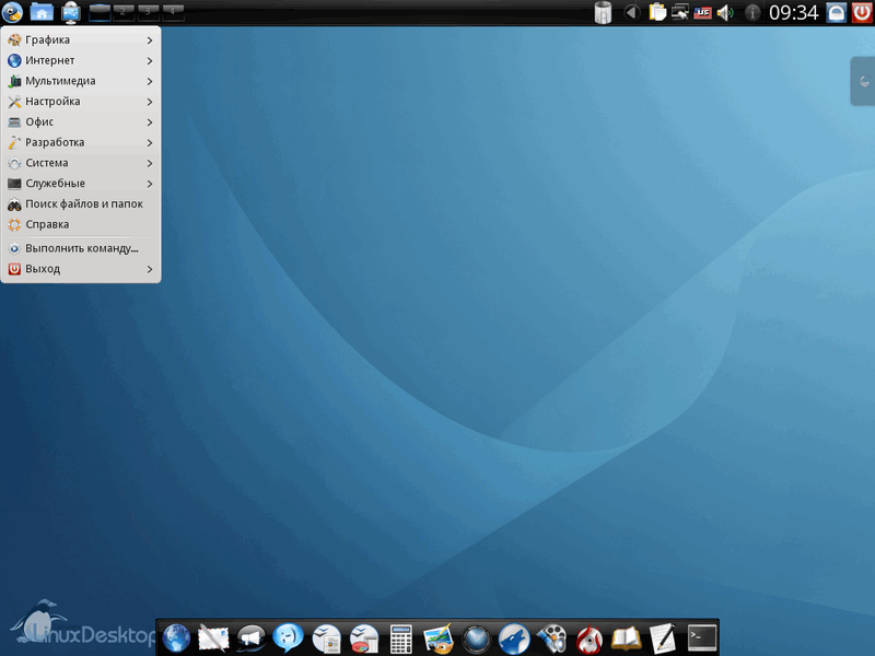 Рабочий стол KDE
